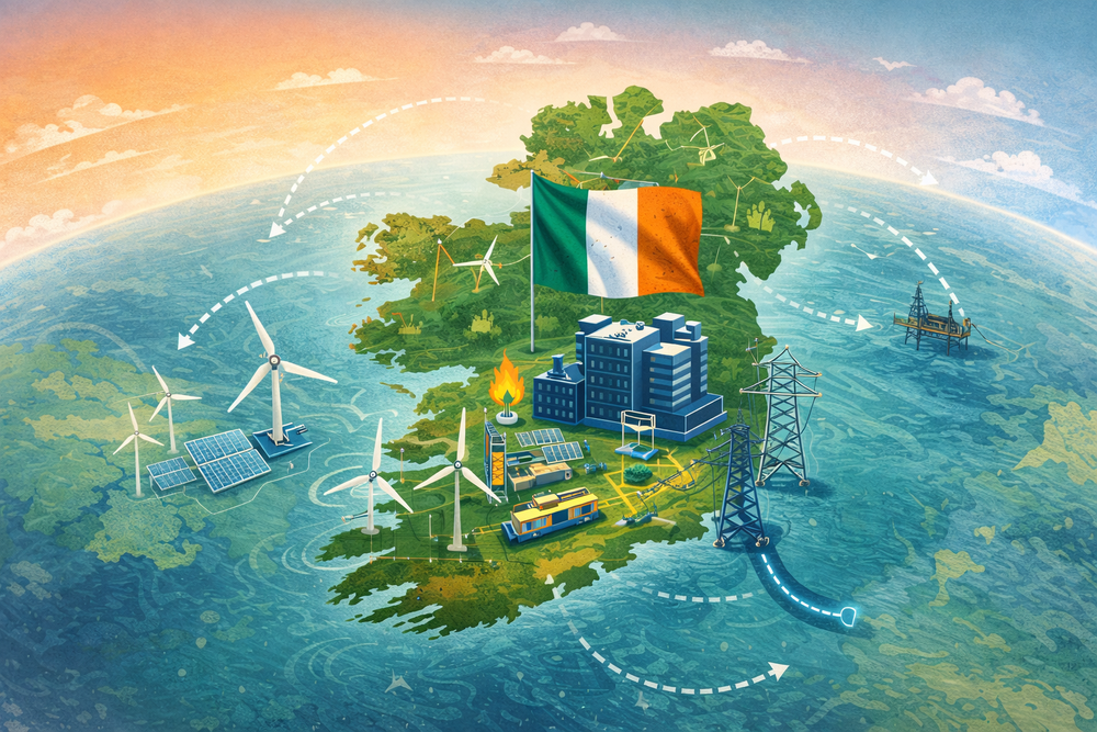 Ireland’s Energy System in 2025 : A system under pressure, a European stress test and a mission-oriented framework for Franco-Irish cooperation